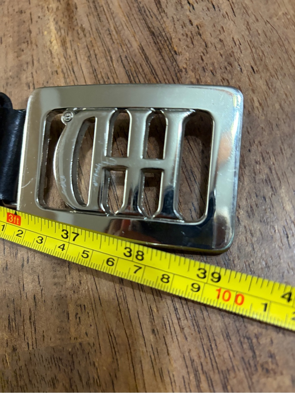 Harley-Davidson Silver Metal Belt Buckle with HD Logo